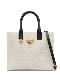 large La Medusa canvas tote bag