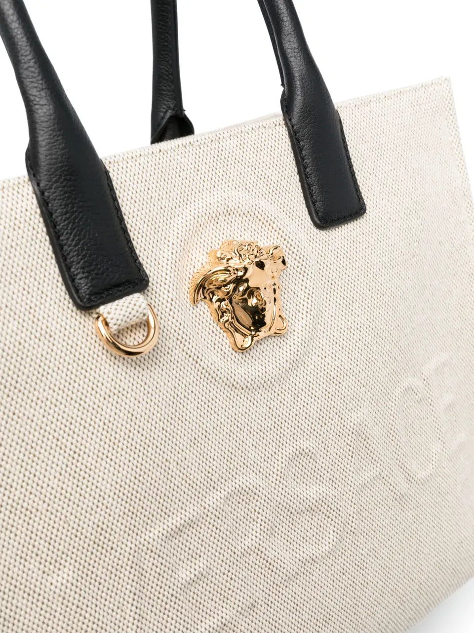 large La Medusa canvas tote bag