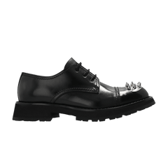 Alexander McQueen Punk Stud Derby Black