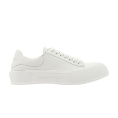 Alexander McQueen Deck Plimsoll Optic White