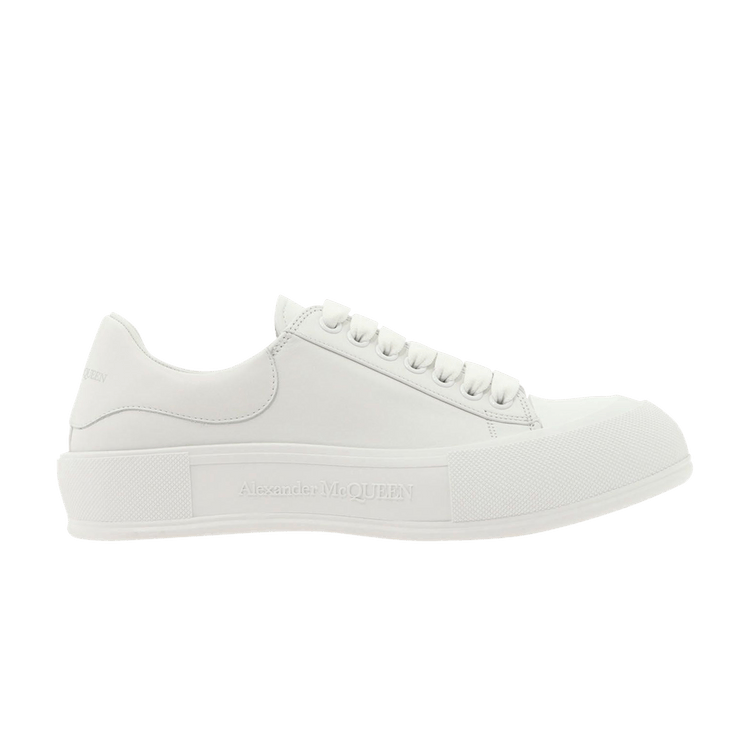 Alexander McQueen Deck Plimsoll Optic White