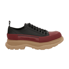 Alexander McQueen Tread Slick Lace-Up Black Red Beige