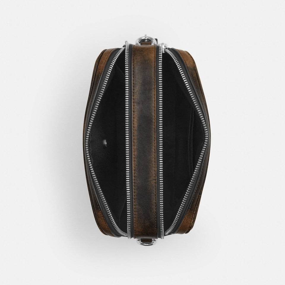 Carey Crossbody Bag In Loved Leather
