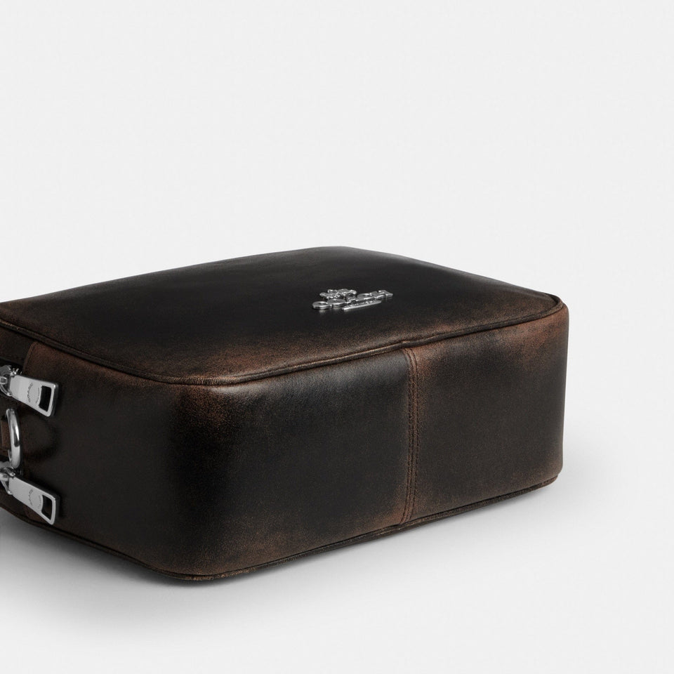 Carey Crossbody Bag In Loved Leather