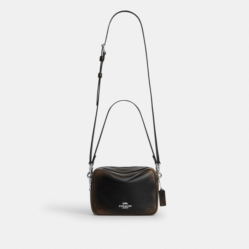 Carey Crossbody Bag In Loved Leather