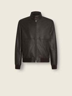 Zegna Nappa Leather Bomber