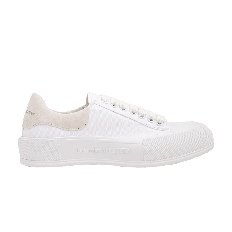 Alexander McQueen Deck Plimsoll White