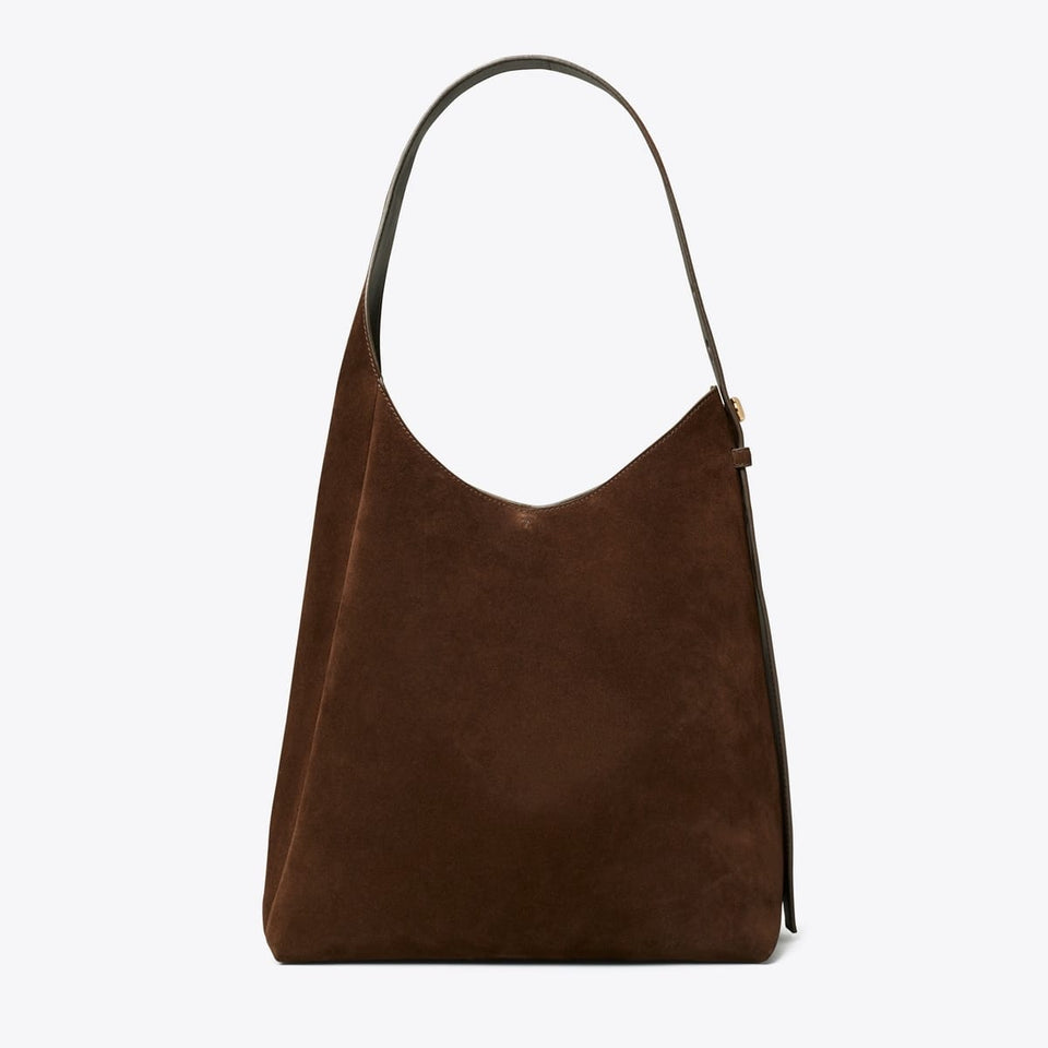 Suede Hobo Bag