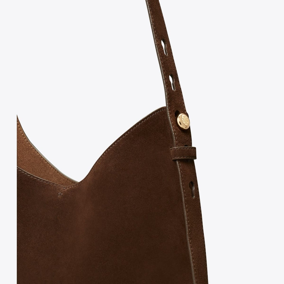 Suede Hobo Bag