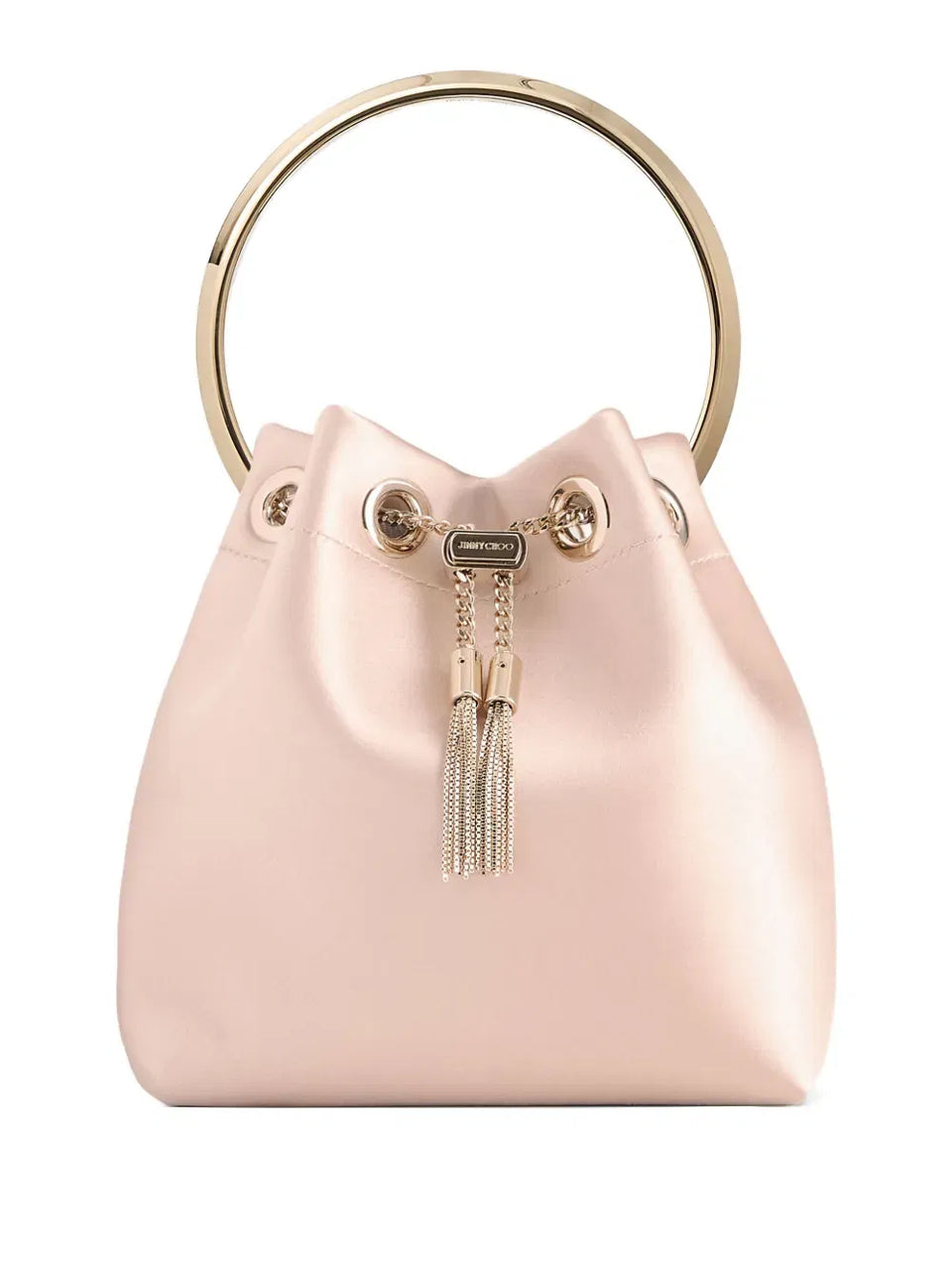 Bon Bon circular-handle bucket bag