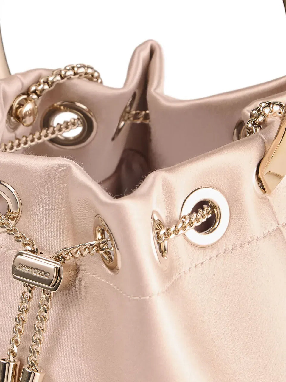 Bon Bon circular-handle bucket bag
