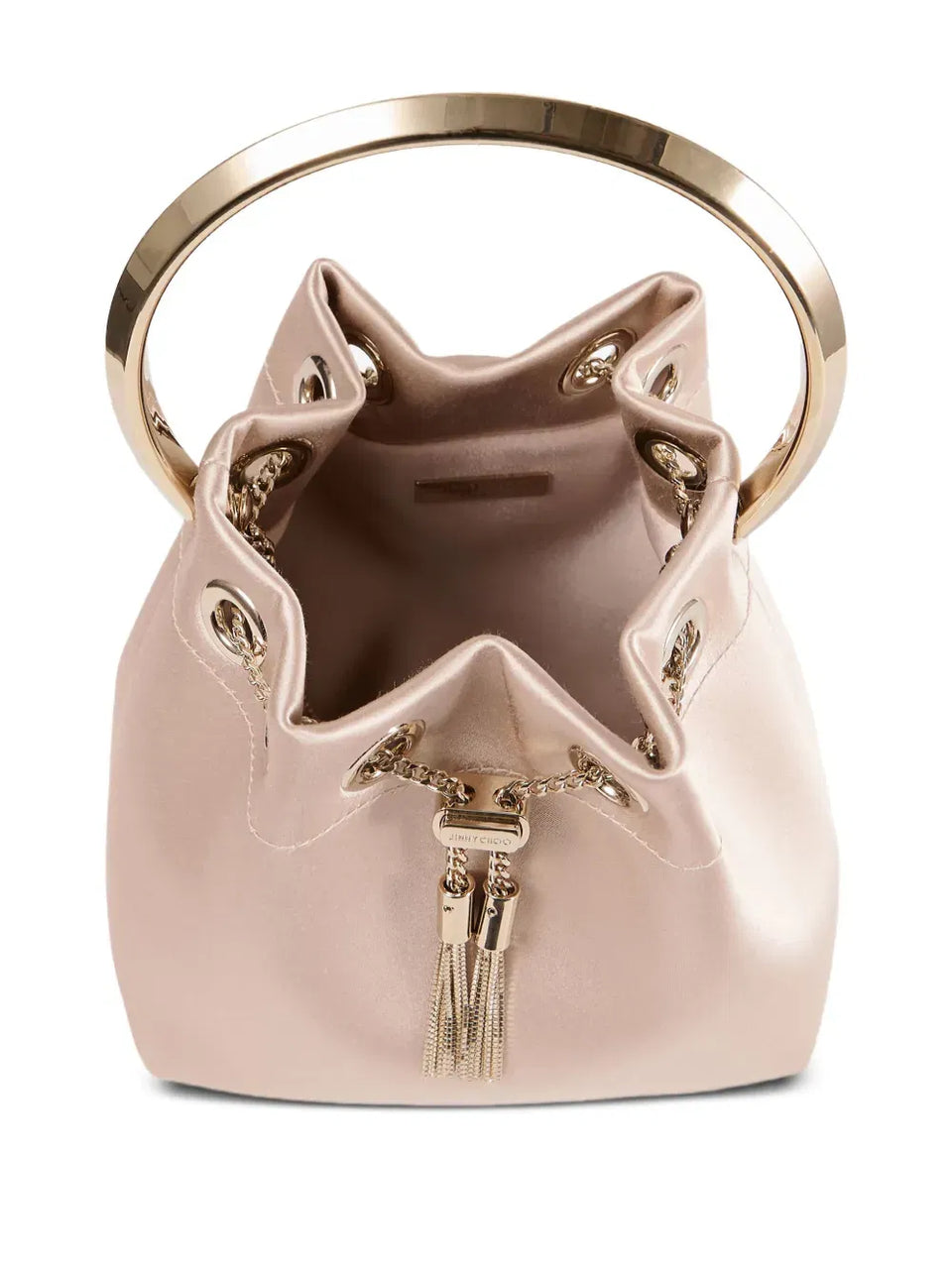 Bon Bon circular-handle bucket bag