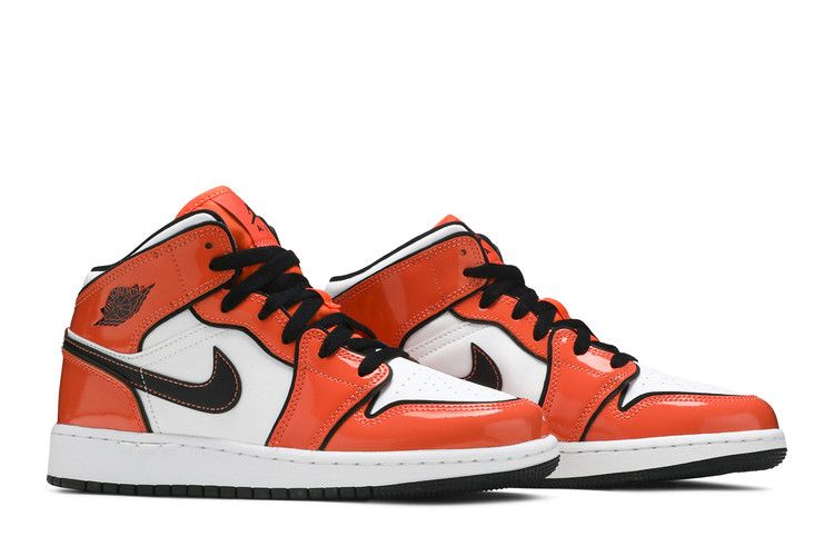 JORDAN 1 MID SE TURF ORANGE (GS)
