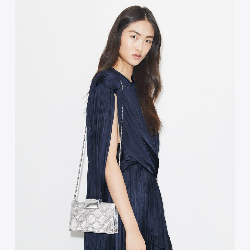 Mini Fleming Metallic Crossbody