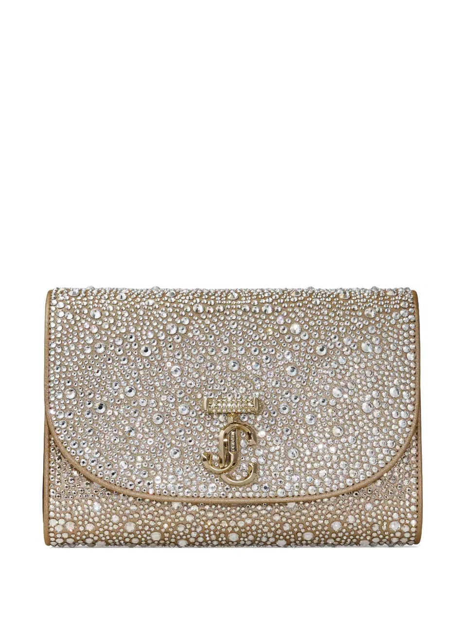 Curve embellished shoulder bag
