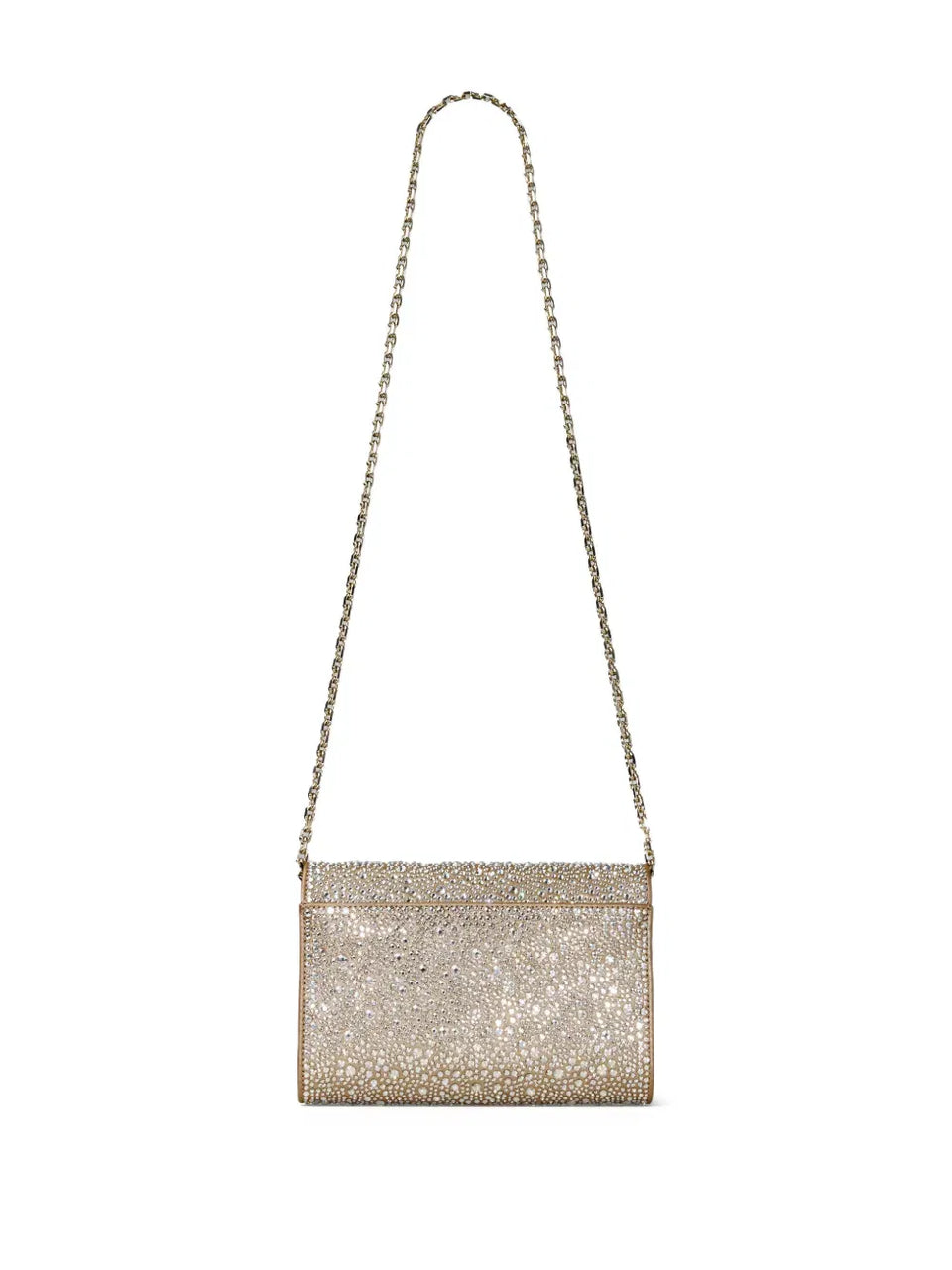 Curve embellished shoulder bag