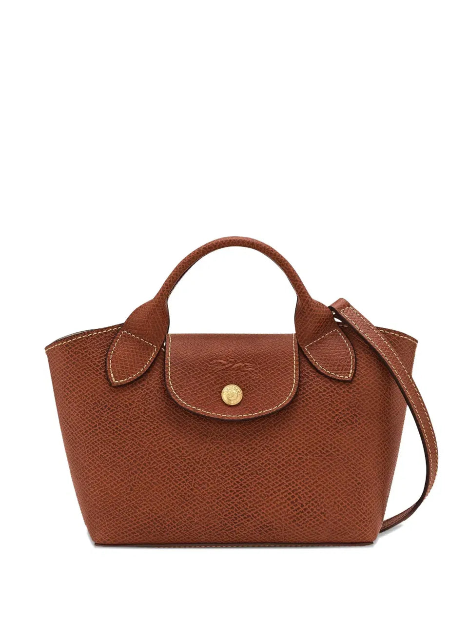 Épure textured leather mini bag