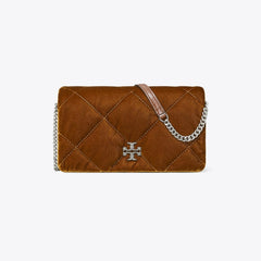 Kira Diamond Quilt Velvet Crossbody