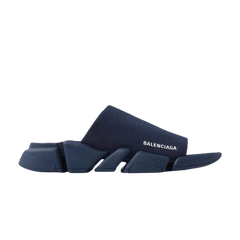 Balenciaga Speed 2.0 Slide Sandal Navy