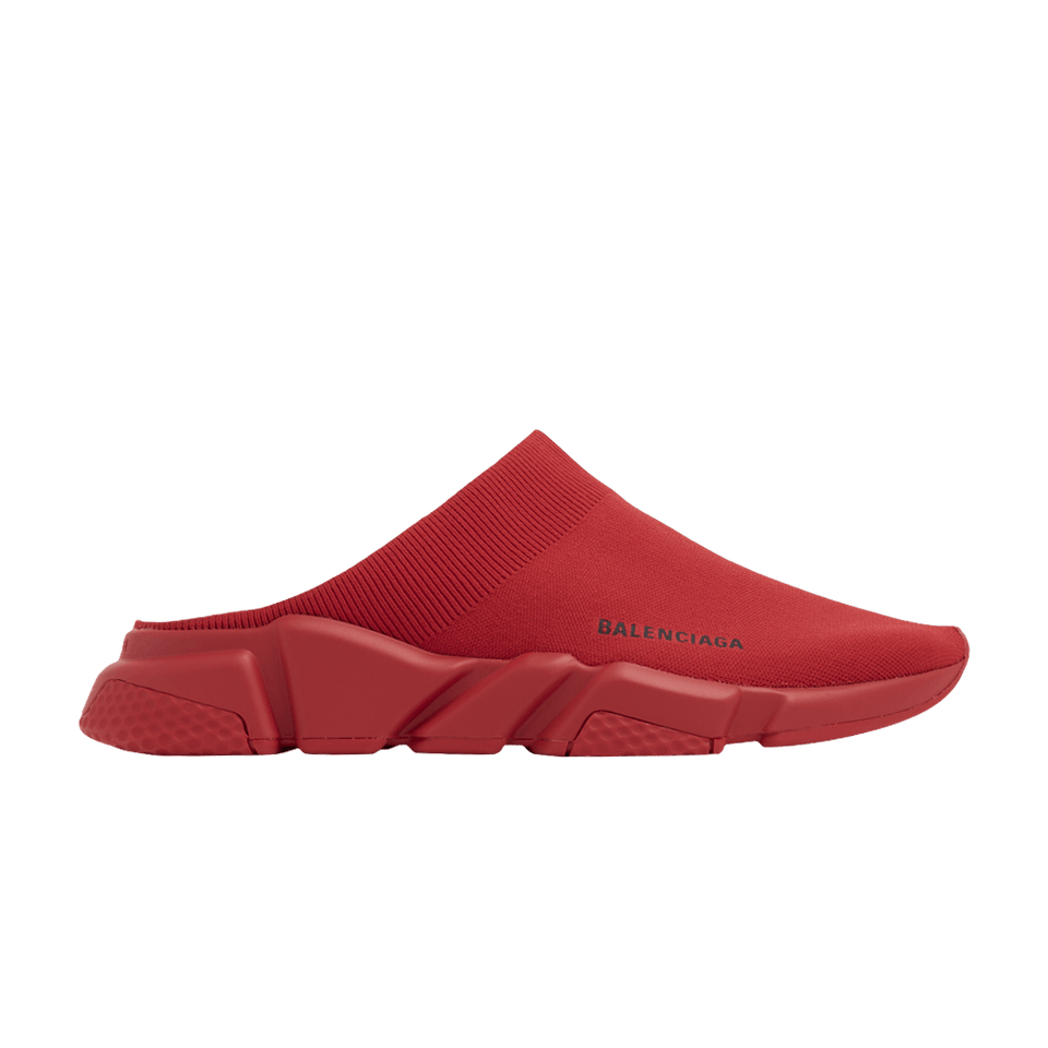 Balenciaga Speed Mule Red