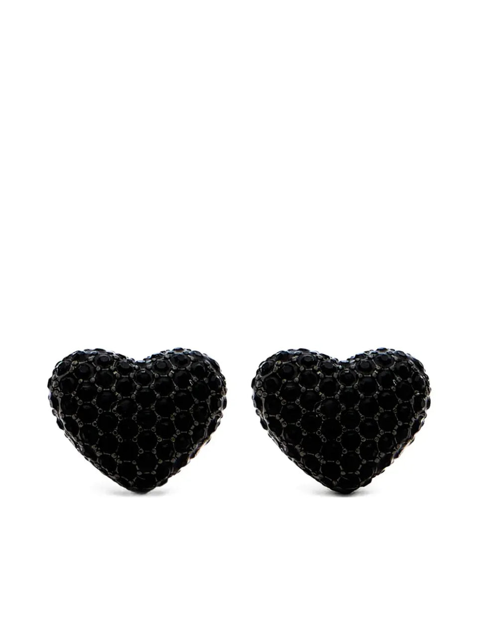 The Pavé Balloon Heart earrings