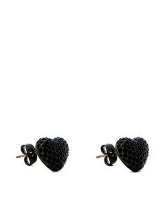 The Pavé Balloon Heart earrings