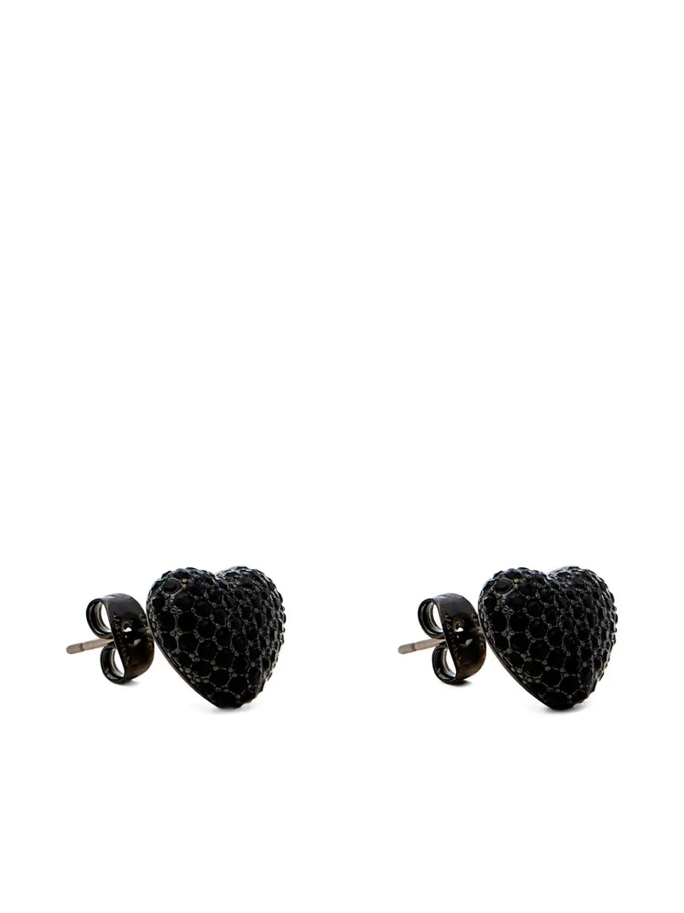 The Pavé Balloon Heart earrings