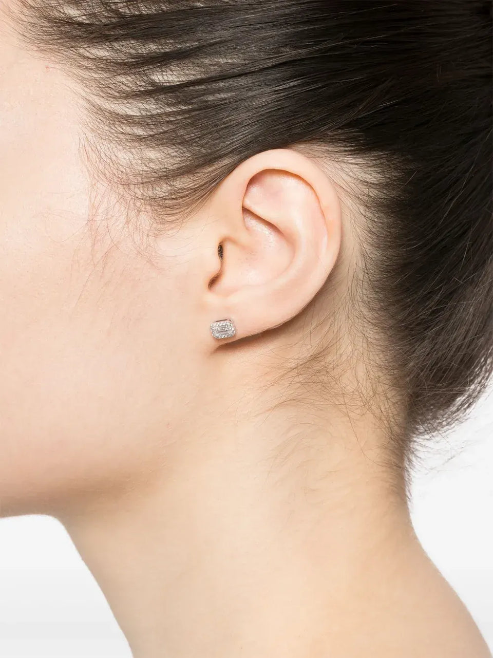 pendant and stud fastening earrings box set