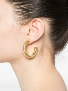 chunky hoop earring