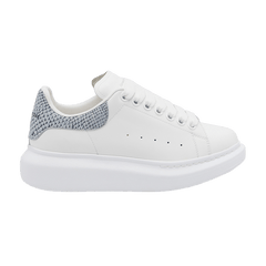 Alexander McQueen Wmns Oversized Sneaker 'White Ice Snake Print'