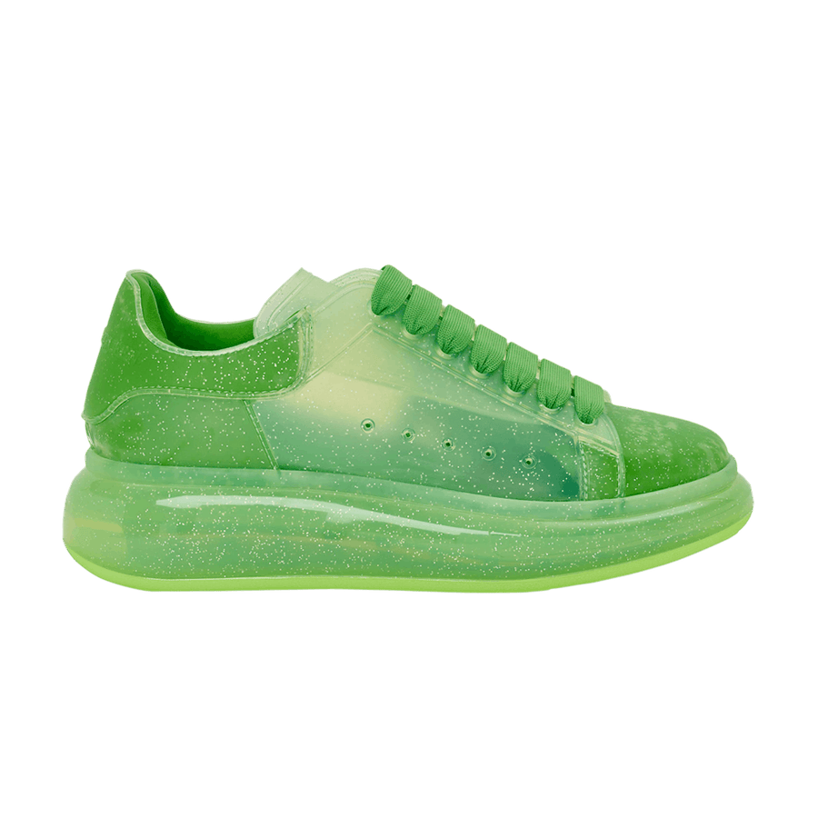 Alexander McQueen Wmns Oversized Sneaker 'Transparent - Acid Green'