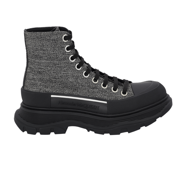 Alexander McQueen Wmns Tread Slick Boot 'Silver Black'