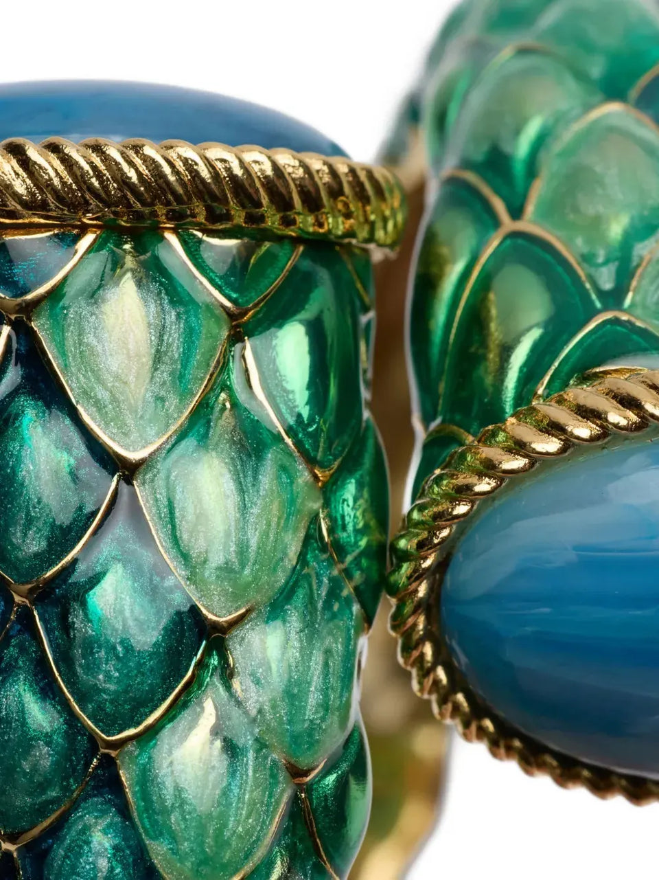 scaled cuff bracelet