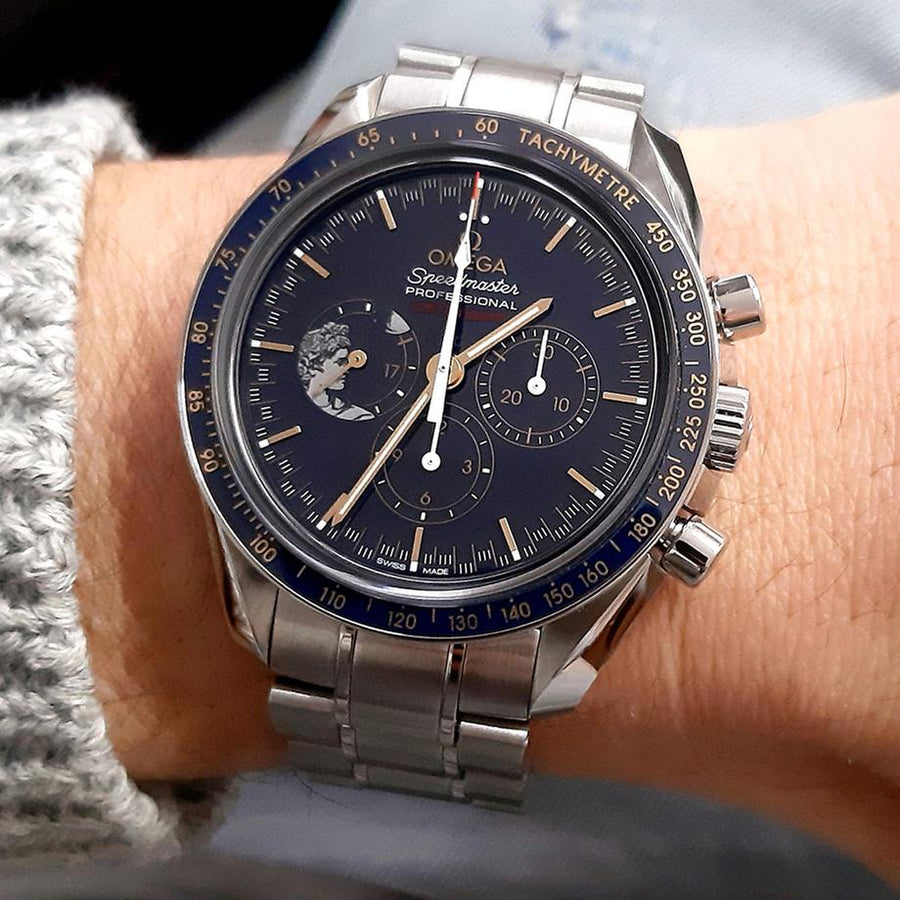 Omega Speedmaster Professional Moonwatch APOLLO XVII 45th Anniversary NEW NOS - Never Dress 31130423003001