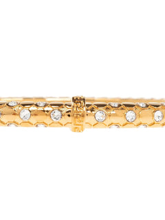 Greca-engraved bracelet