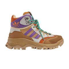 Adidas x Gucci Wmns Lace Up Boot 'Brown Purple'