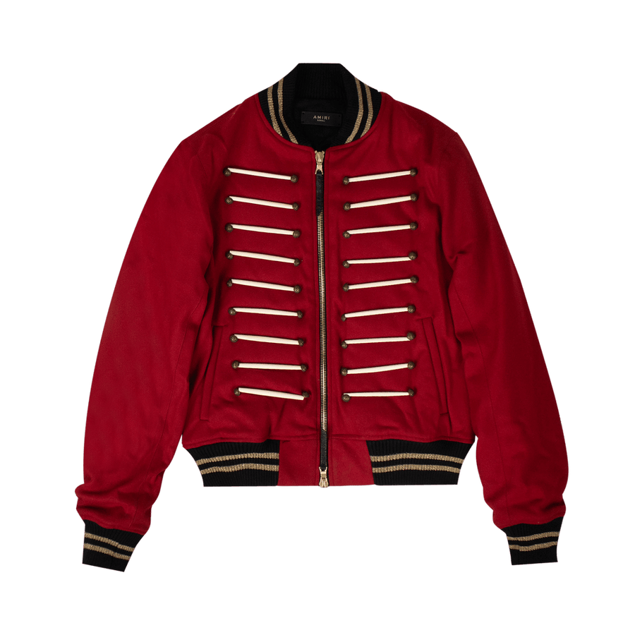 Amiri Forever Wool Bomber Red
