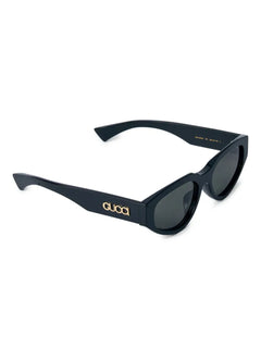 logo-hardware rectangle-frame sunglasses