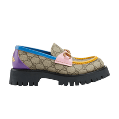 Gucci Wmns Horsebit Loafer 'GG Monogram - Beige Multi-Color'