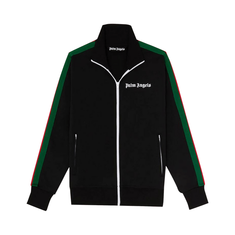 Palm Angels College Track Jacket Black/Green