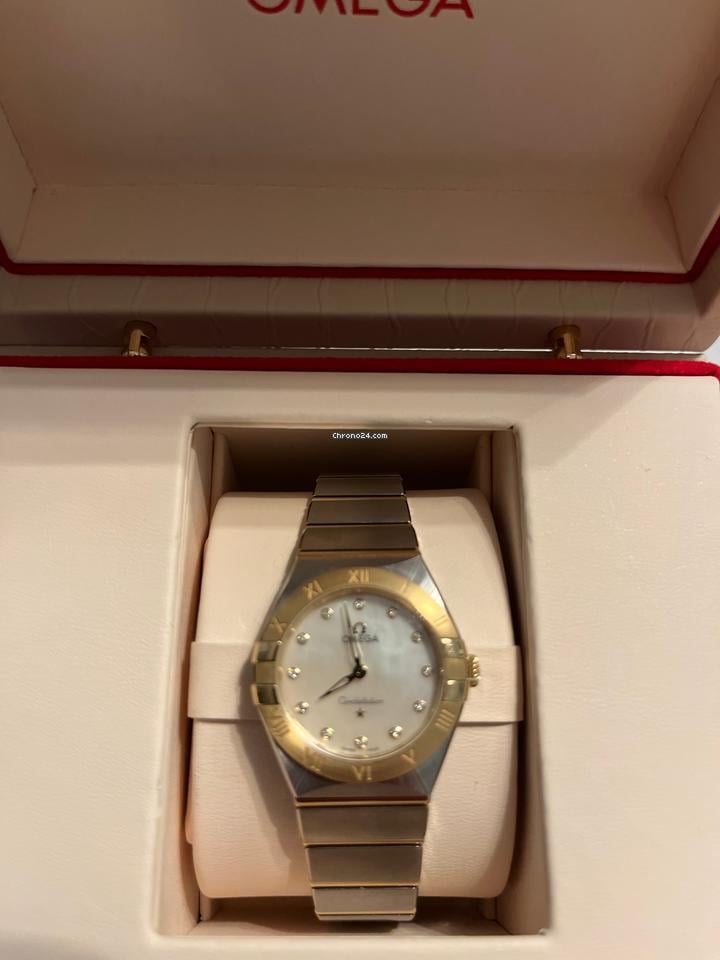 Omega Constellation Quartz Ubrukt Omega Constellation full set