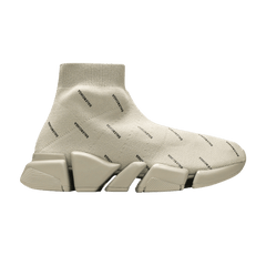 Balenciaga Wmns Speed 2.0 Sneaker 'Allover Logo - Sand'