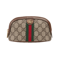 Gucci Ophidia GG Medium Cosmetic Case Beige