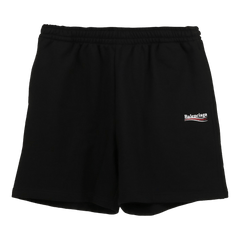 Balenciaga Political Campaign Shorts Black/White