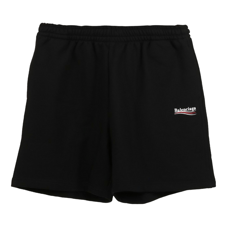 Balenciaga Political Campaign Shorts Black/White