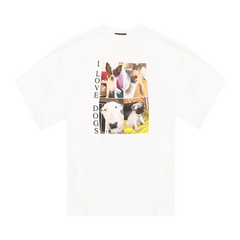 Balenciaga I Love Dogs T-Shirt White