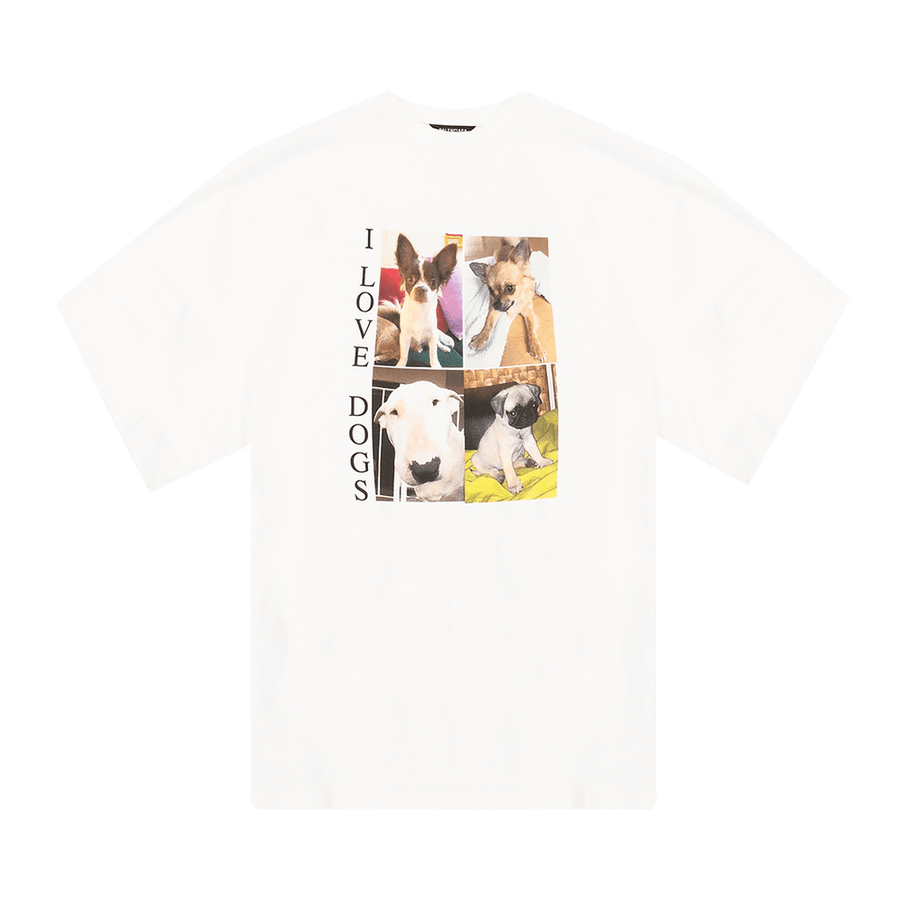 Balenciaga I Love Dogs T-Shirt White