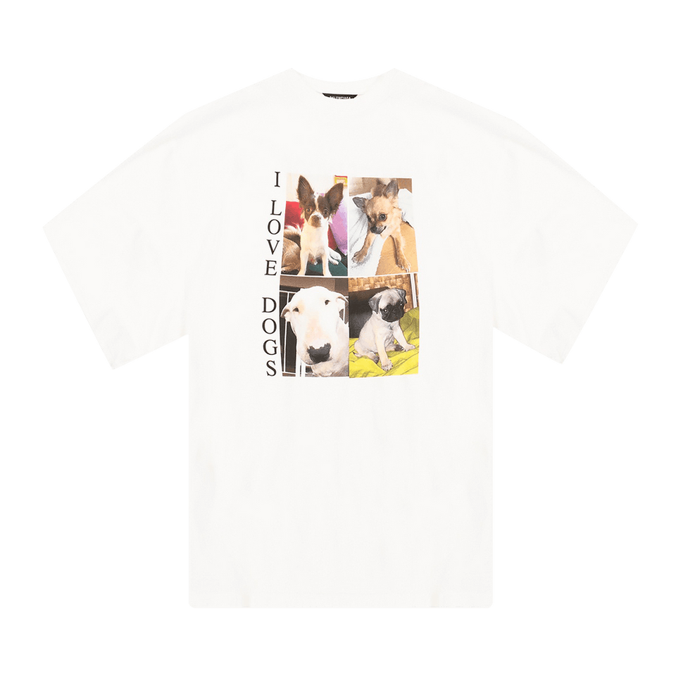 Balenciaga I Love Dogs T-Shirt White