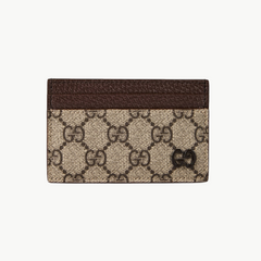 GUCCI MONOGRAM CANVAS CARD HOLDER