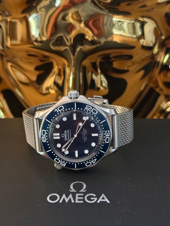 Omega Seamaster Diver 300 MBond Mesh 2026 Full Set